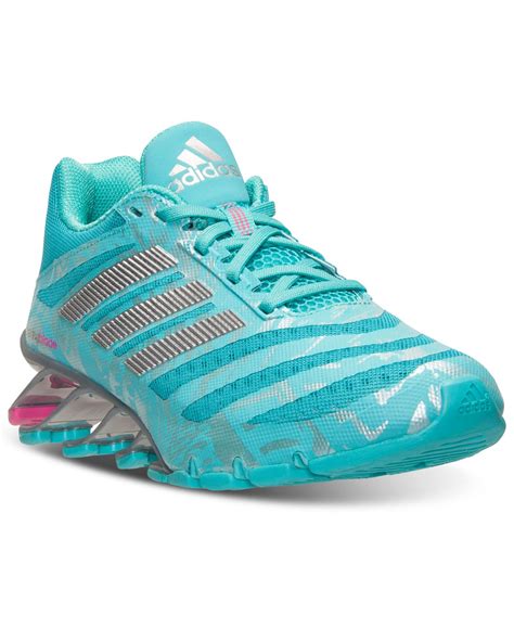 adidas womens springblade ignite running sneakers  finish   green lyst