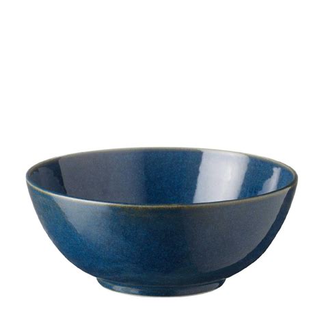 large classic  soup bowl varied blue jenggala keramik bali ceramic