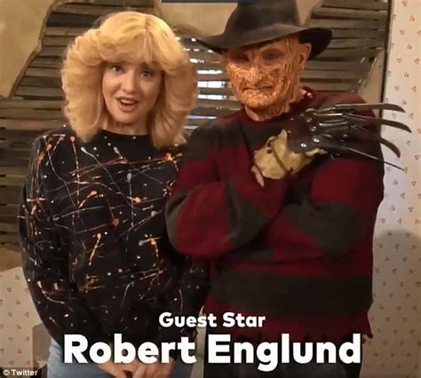 freddy krueger actor robert englund makes cameo in the goldbergs daily mail online