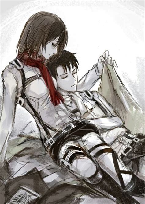 Levi X Mikasa We Heart It Attack On Titan And Levi X