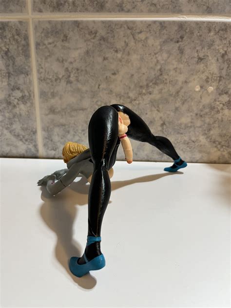 Futa Futanari Spider Gwen Sexy Pinup Painted Figurines Etsy Ireland