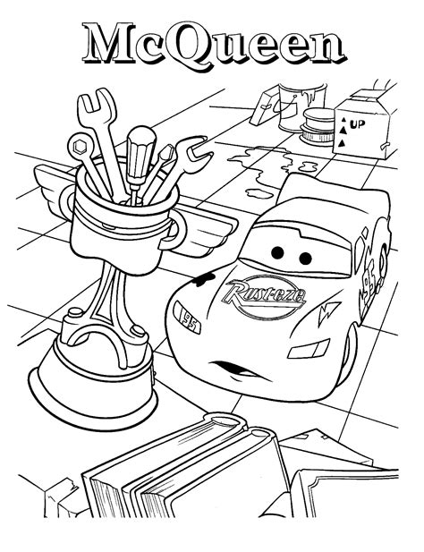 printable lightning mcqueen coloring pages  kids coloring