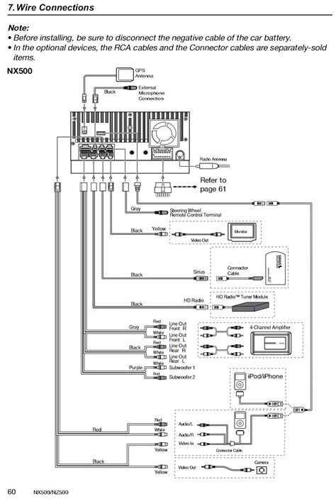 clarion cz wiring diagram