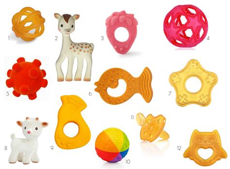 natural rubber baby toys