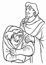 Notre Dame Coloring Pages Hunchback Coloringpages1001 Gif sketch template