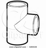 Pipe Clipart Plastic Clipground Joint Pvc sketch template