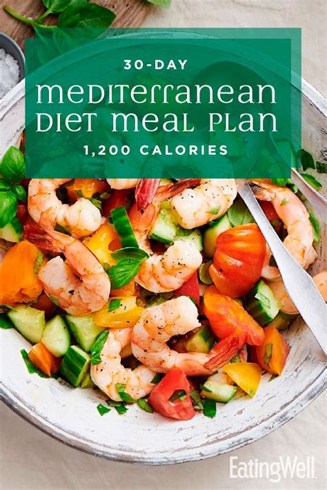 day mediterranean diet meal plan  calories