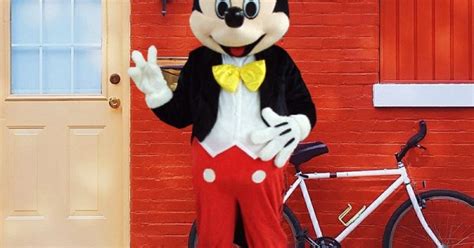 mickey mouse disney mascot costume for adults