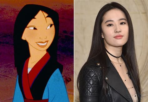 who plays mulan in the live action movie popsugar entertainment