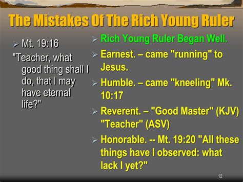 mistakes   rich young ruler powerpoint