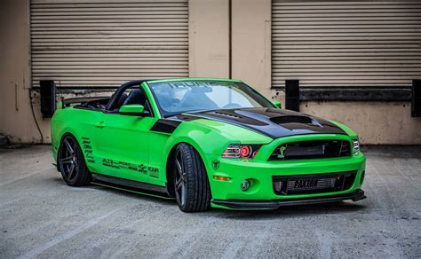 sale supercharged  ford mustang gt  trufiber gtspirit