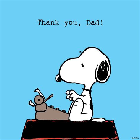Peanuts On Twitter Thank You Dad