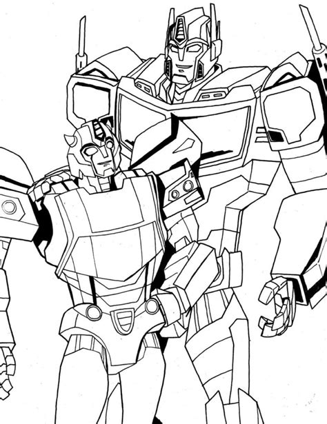 optimus prime coloring pages   coloring pages