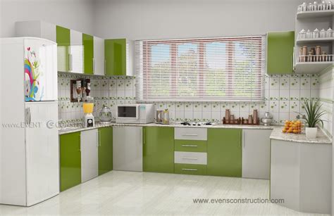 evens construction pvt  kerala kitchen interior design