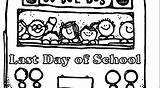 Last School Coloring Pages sketch template