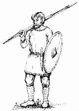 Beowulf Anglo Saxon Saxons Grendel Clothing Pagan Man English Warrior Visualizations Julie Wood Hrothgar Old Gentle Appearance Choose Board Poem sketch template