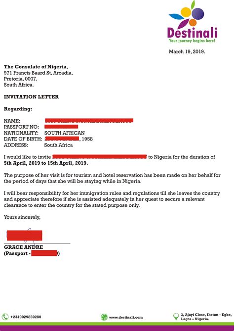 letter  job application  nigeria   write  application