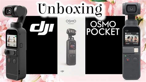 dji osmo pocket unboxing review youtube