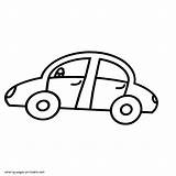 Pages Preschool Coloring Colouring Cars Printable Transportation sketch template