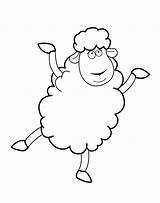 Coloring Funny Kids Sheep Cartoon Drawing Animal Pages Printable Lamb Animals Cliparts Drawings Clipart Simple Getdrawings Drawn Head Library Book sketch template