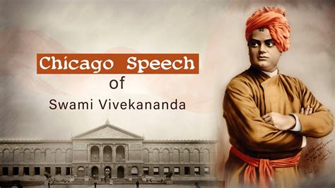 Swami Vivekananda’s Chicago Speech At The World Parliament Of Religions
