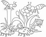Coloring Spring Pages Clipart Colouring Printable Clip Worksheets Kindergarten Library sketch template