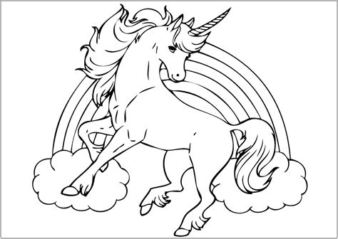 unicorn coloring pages   background colorist