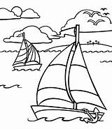 Coloring Disegni Sailboat Ausdrucken Kostenlos Cruze Disneyland Cruise Segeln Malvorlagen Boote sketch template