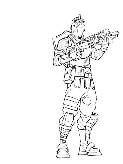 fortnite skin coloring pages  fan art  printable coloring