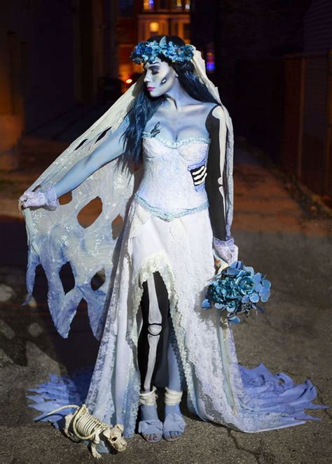 Diy Costume The Corpse Bride Halloween Bride Costumes