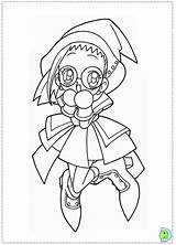 Coloring Doremi Magical Pages Popular sketch template