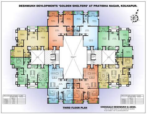 apartment complex floor plans google search floor plan design