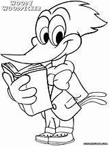 Woody Woodpecker Coloring Pages Colorings sketch template