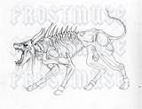 Zombie Dog Drawing Getdrawings sketch template