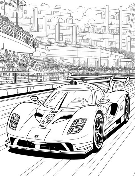 car coloring pages  adults  kids  mindful life