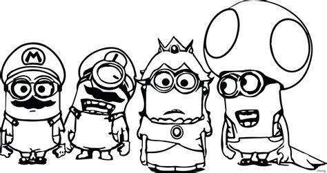 minion coloring pages  print  getdrawings