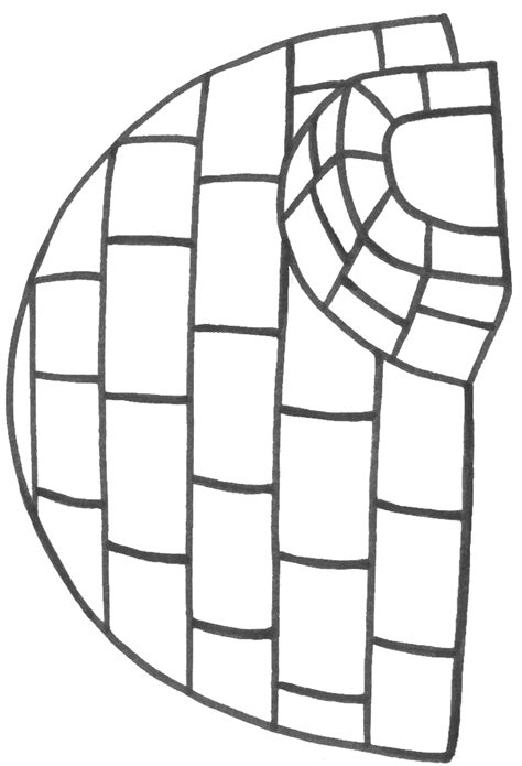 igloo coloring page winter letter  crafts winter crafts