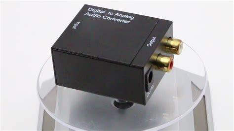 analog to digital audio converter with fiber optic coaxial output buy