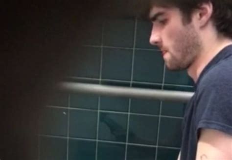 guy caught masturbating public toilet spycam spycamfromguys hidden cams spying on men