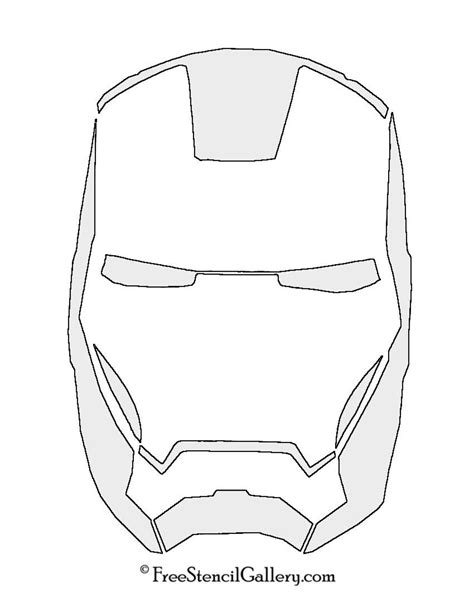 iron man mask stencil ironman mask batman mask superhero mask