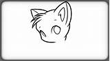 Chibi Cat Drawing Draw Warrior Cats Firestar Step Drawings Paintingvalley sketch template