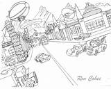 Radiator Springs Cohee Ron Portfolio Characters Book sketch template