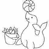 Coloring Pages Seal Foca Post sketch template