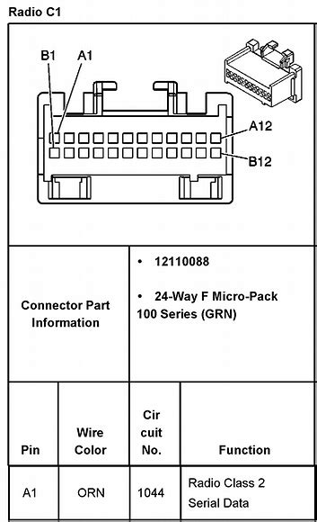 silverado hd radio wiring diagram wiring diagram