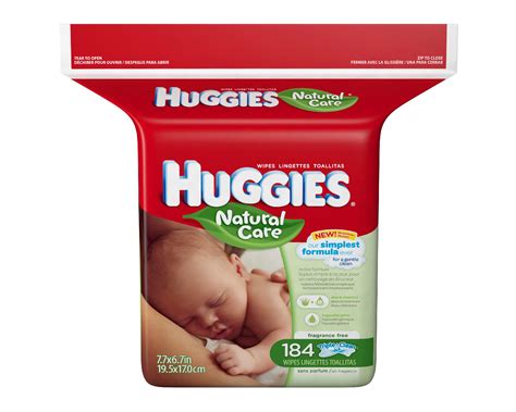 huggies natural care baby wipes refill