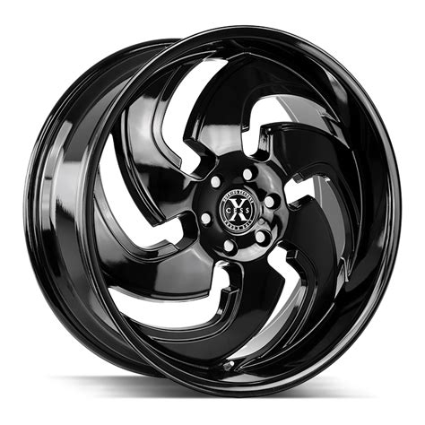 wheel  xcess   gloss black strada wheels
