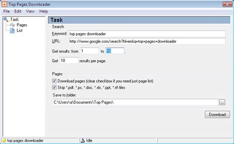 top pages downloader  review