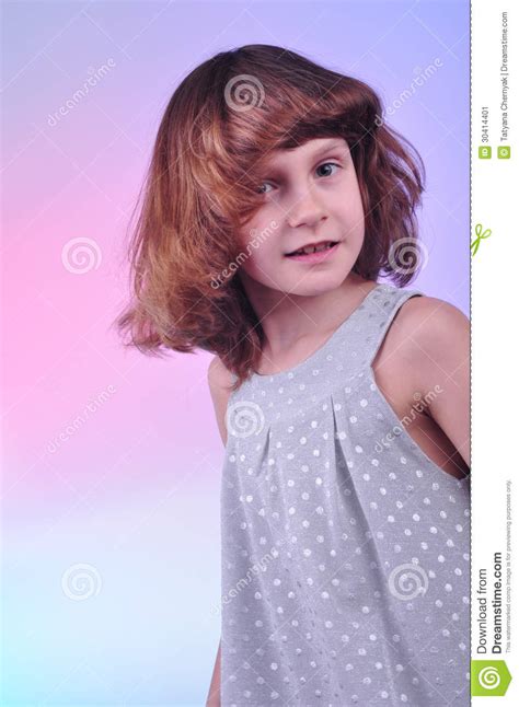 pretty 8 year old girl in silver dress stock image image of girl beautiful 30414401