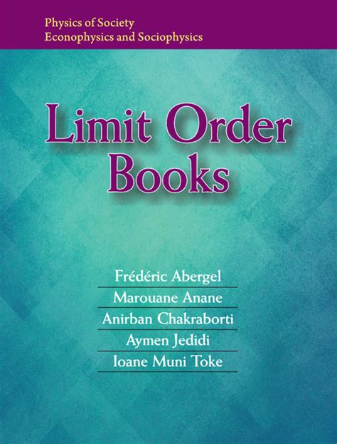 limit order book data appendix  limit order books