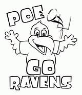 Coloring Pages Ravens Baltimore Football Kids Logo Christmas Nfl Template Games Helmet Book Library Clipart Gif sketch template